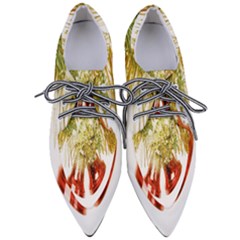 Christmas Decoration Close-up Pointed Oxford Shoes by artworkshop