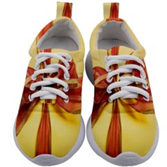 Ribbon Bow Kids Athletic Shoes by artworkshop