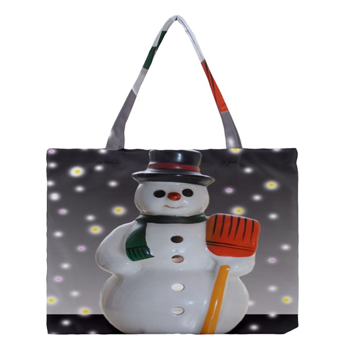 Snowman Medium Tote Bag