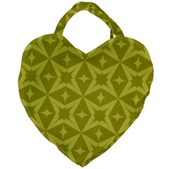 Seamless-pattern Giant Heart Shaped Tote by nateshop