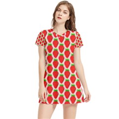 Strawberries Women s Sports Skirt by nateshop