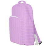 Stripes Double Compartment Backpack