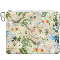 Tropical Fabric Textile Canvas Cosmetic Bag (xxxl) by nateshop