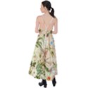 Tropical Fabric Textile Tie Back Maxi Dress View2