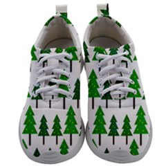 Chrismas Tree Greeen Mens Athletic Shoes by nateshop