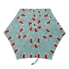 Christmas-pattern -christmas-stockings Mini Folding Umbrellas by nateshop