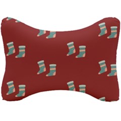 Christmas-stockings Seat Head Rest Cushion by nateshop