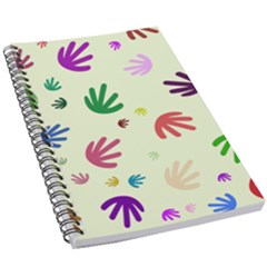 Doodle Squiggles Colorful Pattern 5 5  X 8 5  Notebook