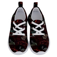Geometric Pattern Recycle Bin Running Shoes by Ravend