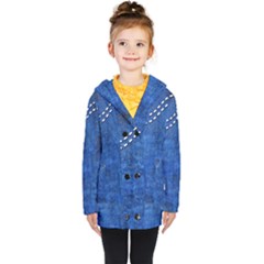 Background-jeans  Kids  Double Breasted Button Coat by nateshop