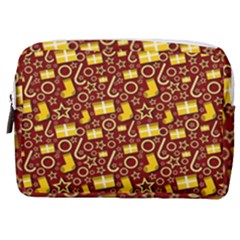 Pattern Paper Fabric Wrapping Make Up Pouch (medium)
