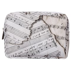 Music Notes Note Music Melody Sound Pattern Make Up Pouch (medium) by Ravend