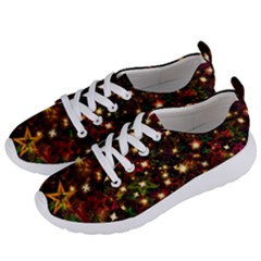 Christmas Xmas Stars Star Advent Background Women s Lightweight Sports Shoes by Ravend