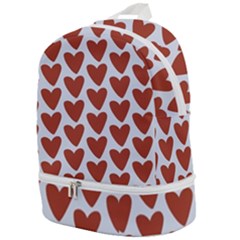 Little Hearts Zip Bottom Backpack by ConteMonfrey