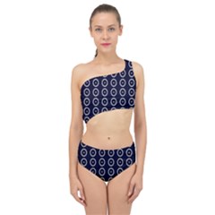 Sharp Circles Spliced Up Two Piece Swimsuit by ConteMonfrey