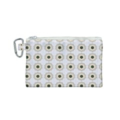 Abstract Blossom Canvas Cosmetic Bag (small) by ConteMonfrey