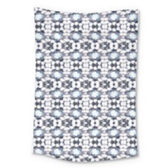 Blue Flowers Large Tapestry by ConteMonfrey