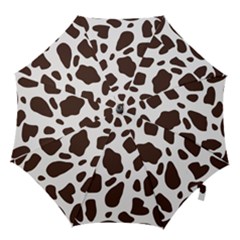 Cow Spots Brown White Hook Handle Umbrellas (small) by ConteMonfrey