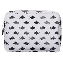 Cute Small Sharks  Make Up Pouch (medium) by ConteMonfrey