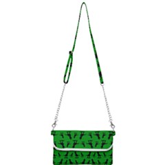 Green Dinos Mini Crossbody Handbag by ConteMonfrey
