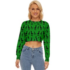 Green Dinos Lightweight Long Sleeve Sweatshirt by ConteMonfrey