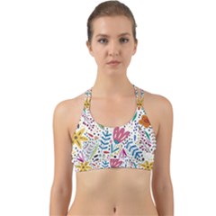 Flowers Back Web Sports Bra by nateshop