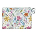 Flowers Canvas Cosmetic Bag (XL) View2