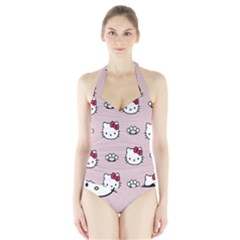 Hello Kitty Halter Swimsuit by nateshop