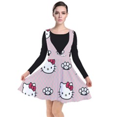 Hello Kitty Plunge Pinafore Dress by nateshop