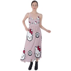 Hello Kitty Tie Back Maxi Dress by nateshop