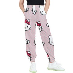 Hello Kitty Kids  Elastic Waist Pants by nateshop