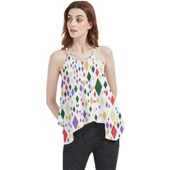 Illustration Flowy Camisole Tank Top by nateshop