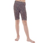 Batik-03 Kids  Mid Length Swim Shorts