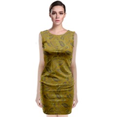 Batik-04 Classic Sleeveless Midi Dress by nateshop