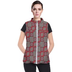 Batik-tradisional-02 Women s Puffer Vest by nateshop