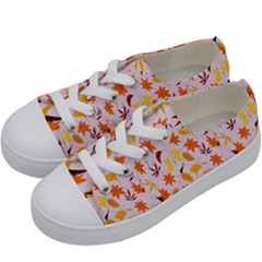 Thanksgiving-004 Kids  Low Top Canvas Sneakers by nateshop