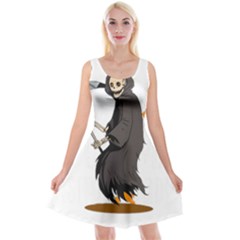 Halloween Reversible Velvet Sleeveless Dress by Sparkle