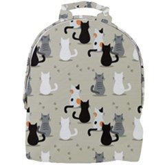 Cute-cat-seamless-pattern Mini Full Print Backpack by Jancukart