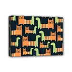 Seamless-pattern-with-cats Mini Canvas 7  x 5  (Stretched)