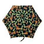 Seamless-pattern-with-cats Mini Folding Umbrellas