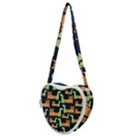 Seamless-pattern-with-cats Heart Shoulder Bag