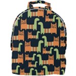 Seamless-pattern-with-cats Mini Full Print Backpack
