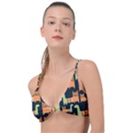 Seamless-pattern-with-cats Knot Up Bikini Top