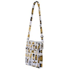 Egypt-symbols-decorative-icons-set Multi Function Travel Bag