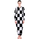 Chess board background design OnePiece Jumpsuit (Ladies) View1