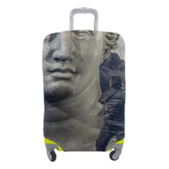 Men Taking Photos Of Greek Goddess Luggage Cover (small)