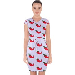 Small Peppers Capsleeve Drawstring Dress  by ConteMonfrey