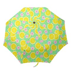 Green Lemons Folding Umbrellas by ConteMonfrey
