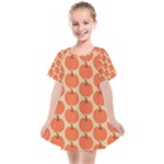 Cute Pumpkin Kids  Smock Dress