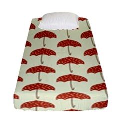 Under My Umbrella Fitted Sheet (single Size) by ConteMonfrey